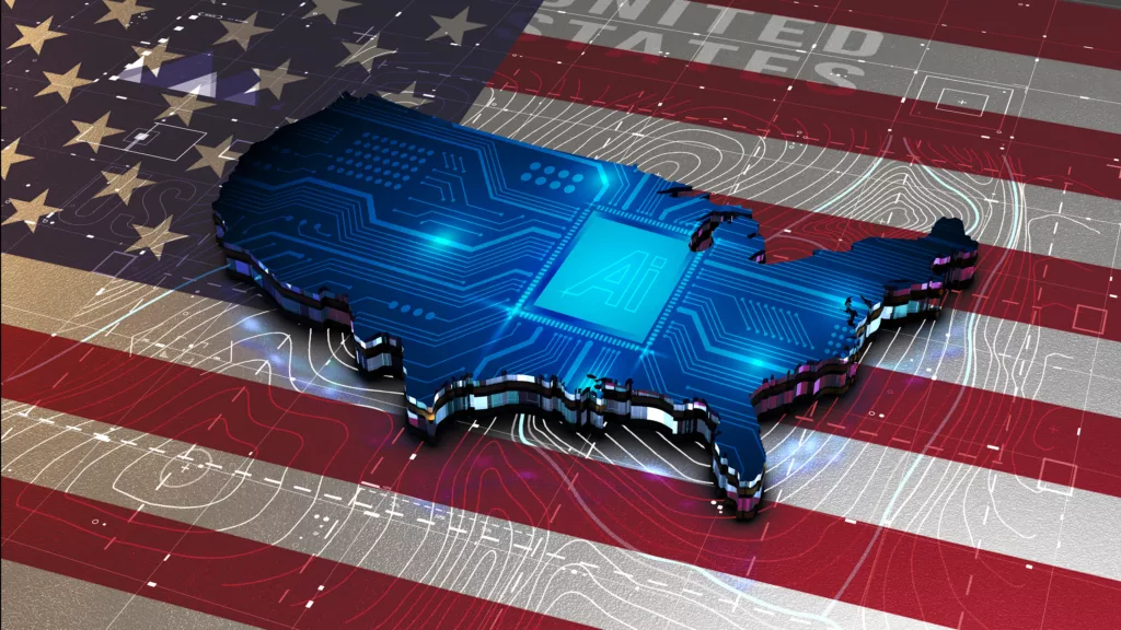 United States 2024 election chaos caused by AI